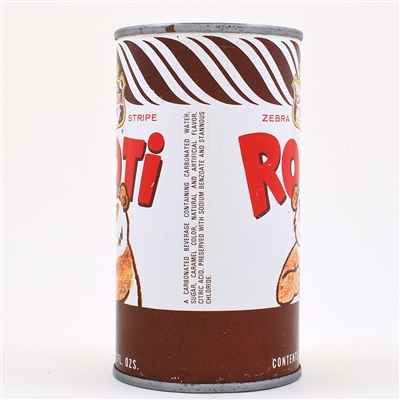 Rooti Root Beer Soda Flat Top Canada Dry NEAR MINT