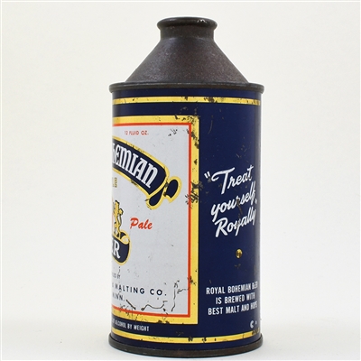 Royal Bohemian Beer Cone Top NON-IRTP EXTRA PALE 182-24