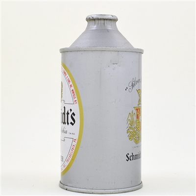 Schmidt Beer Flat Bottom Cone Top DULL GOLD L185-4 UNLISTED