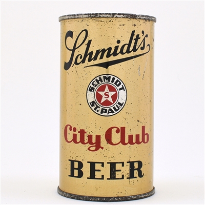 Schmidts City Club Beer Instructional Flat Top 130-1 OI 743