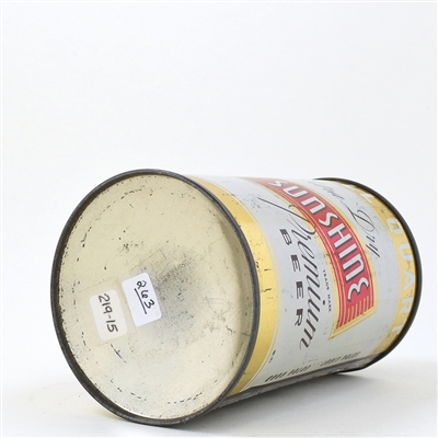 Sunshine Beer Quart Cone Top 219-15 RARE CLEAN