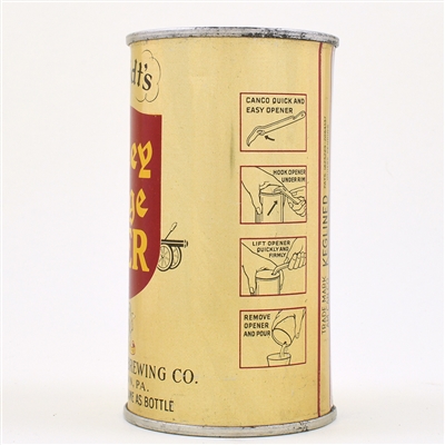 Valley Forge Beer Instructional Flat Top 17A \ CODE 142-39 OI 834 NEAR MINT