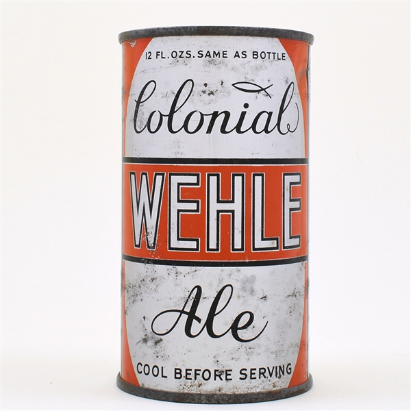 Wehle Colonial Ale Long Opener Flat Top NO QUOTES 144-35 ACTUAL OI 861 RARE R9