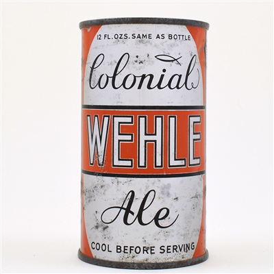 Wehle Colonial Ale Long Opener Flat Top NO QUOTES 144-35 ACTUAL OI 861 RARE R9
