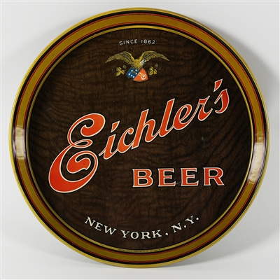 Eichler Beer New York NY Tray PATRIOTIC EAGLE OUTSTANDING