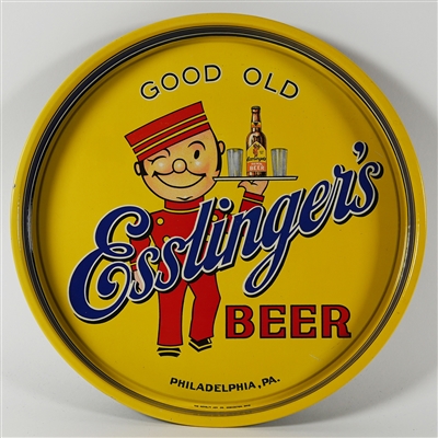 Esslinger Good Old Beer Philadelphia PA Tray OUTSTANDING