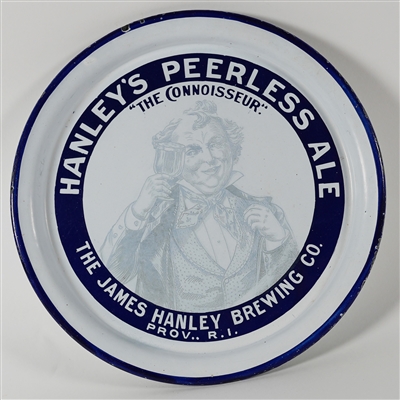 Hanley Peerless Ale Connoisseur Pre-prohibition Porcelain Tray OUTSTANDING