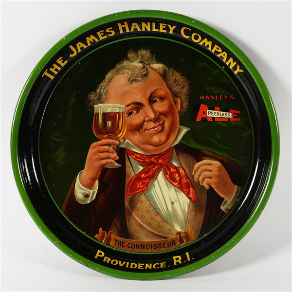 James Hanley Company Connoisseur Ale Peerless Tray EXCELLENT