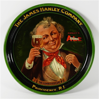 James Hanley Company Connoisseur Ale Peerless Tray EXCELLENT
