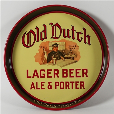 Old Dutch Lager Beer Ale Porter Tray EXCELLENT