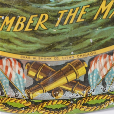 Remember The Maine Battleship SHONK Tray