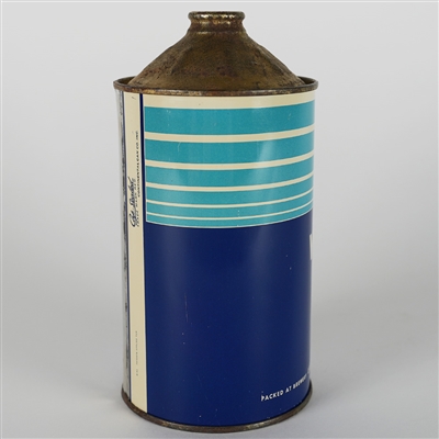 White Cap Beer Quart Cone Top NEW ENGLAND HOLY GRAIL 220-17 MINTY